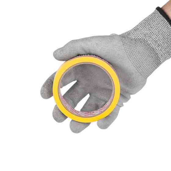 Лента малярная 25мм, 20м, желтая INTERTOOL DM-2520 Киев