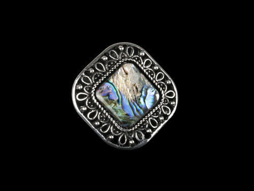 Перстень із натуральним перламутром Київ - фото 1