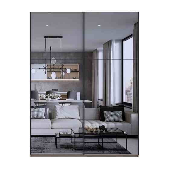 Шафа купе Doros G-Caiser Дуб Евок 2 Зеркала / 3 частини 180х60х240 (DRS-011575) Дніпро