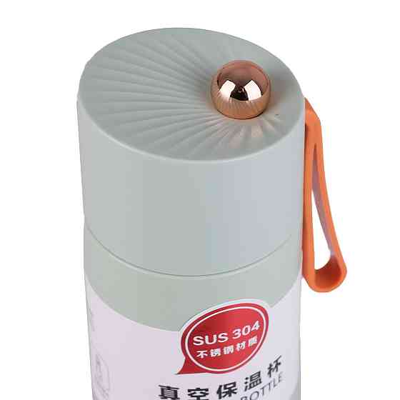 Термос 450 мл из нержавейки, оливковый цвет Киев