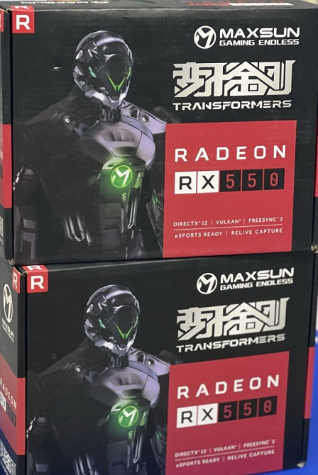 RADEON RX 550 (NEW!) Нова ! Київ - фото 6
