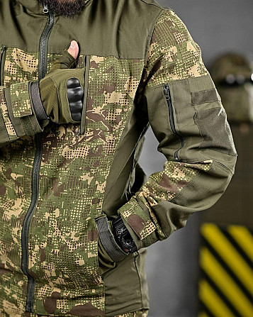 Гірка костюм варан тактичний чоловічий з капюшоном хижак Одеса - фото 16
