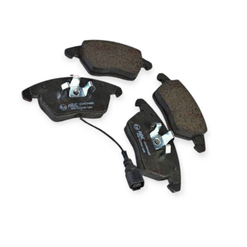 Колодки передні Фольцваген Кадді III 03- (вушка вниз) гальмівні Мукачево - фото 2