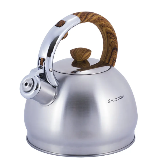 Чайник 2л зі свистком 0694N KAMILLE Житомир - фото 4