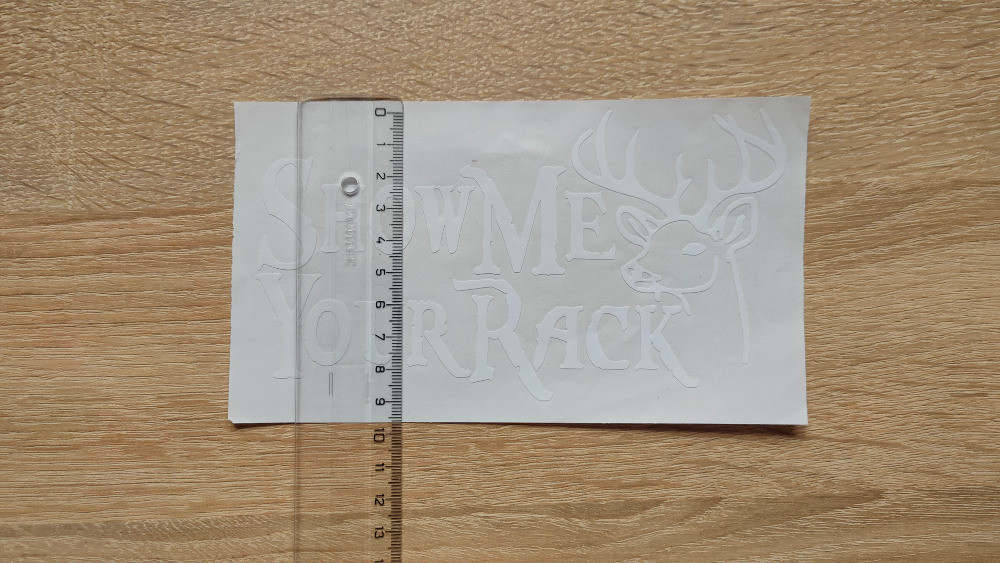 Наклейка на авто Олень для охотника Киев - изображение 3