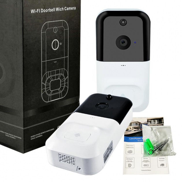 Камера видеонаблюдения с удаленным доступом и микрофоном SMART DOORBELL X5 wifi, Камера уличная вайфай SB-81 Львов - изображение 8