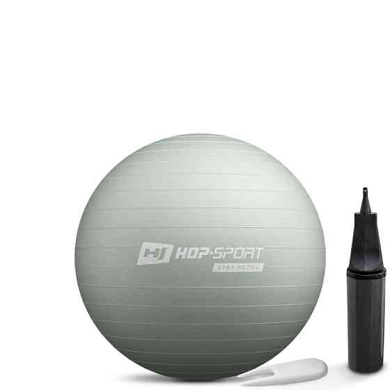 Фітбол Hop-Sport 45см шавлієвий + насос Київ