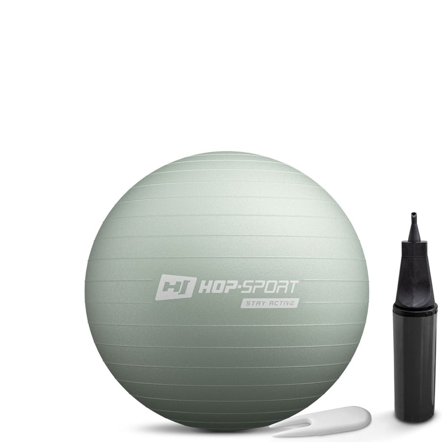 Фітбол Hop-Sport 45см шавлієвий + насос Київ - фото 1