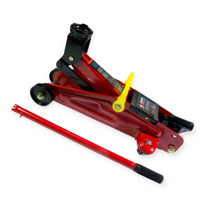 Домкрат гідравлічний підкатний 2 т, 130-330 мм, 7,5 кг (футляр) Мукачево - фото 1