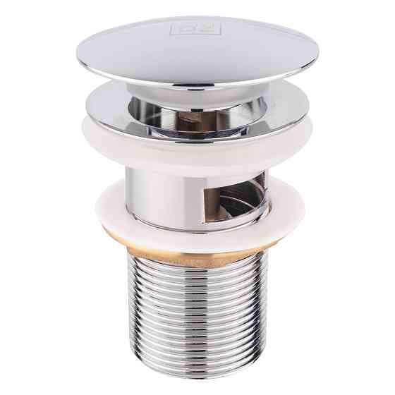 Донний клапан Lidz Tani 003 натискний 1 1/4" з переливом LDTAN003CRM32526 Chrome Київ