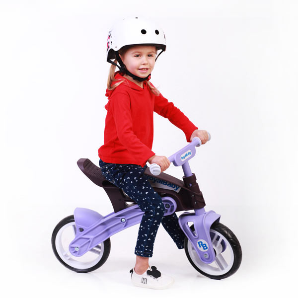 Беговел Real Baby, коричнево-фиолетовый Київ - фото 6