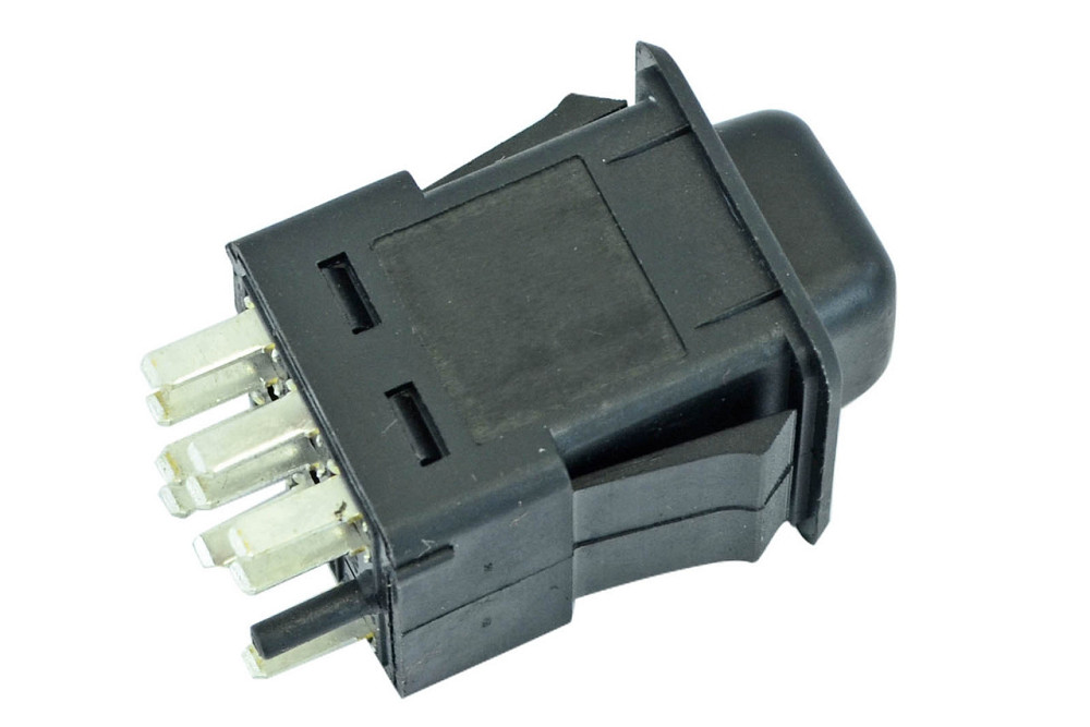 Кнопка габаритов 2108 низкая панель, Таврия, Москвич 2141 (10 контактов, квадрат) 170055 (клавиша) Мукачево - изображение 1