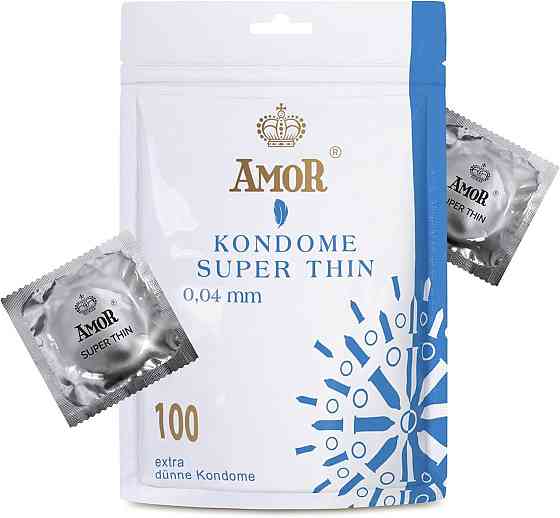 Презервативи - Amor Super Thin, 100 шт. Sex Aura Київ