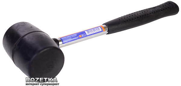 Киянка резиновая Miol 680 г Черная Коломыя - изображение 1