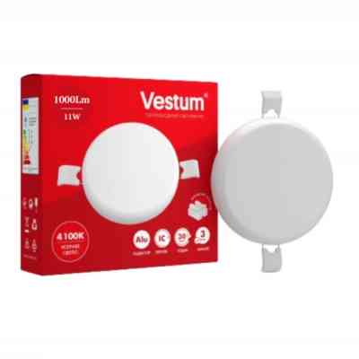Світильник Vestum LED "без рамки" круг 11W 4100K (1-VS-5510) Вінниця