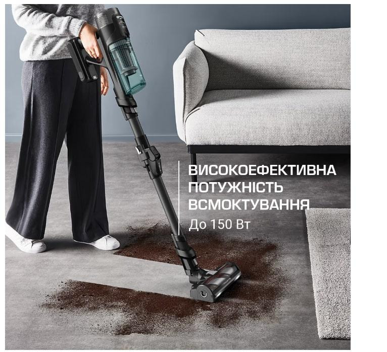 Акумуляторний пилосос Rowenta X-Force Flex 12.60 NEO Auto Surface RH9L42WO ( Чорний ) Харьков - изображение 8