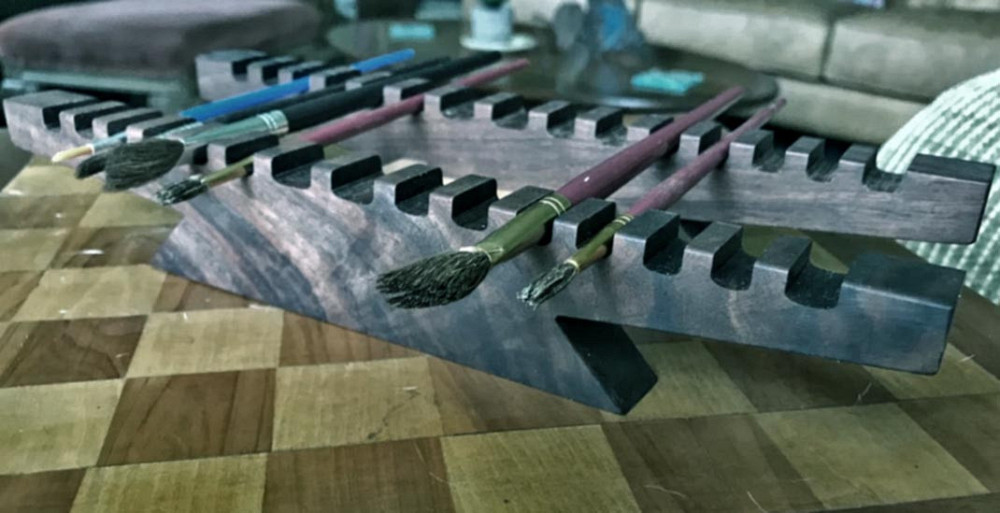 Органайзер для пензлів "Електрида" мокко Миколаїв - фото 1