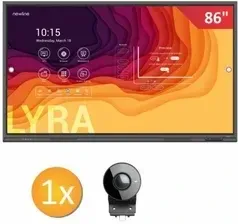 Інтерактивна дошка Zestaw Monitor Newline Lyra Tt 8621Q Z Uchwytem Ściennym I Kamera Tc 4N22 (TT8621QZESTAW2) Київ - фото 1