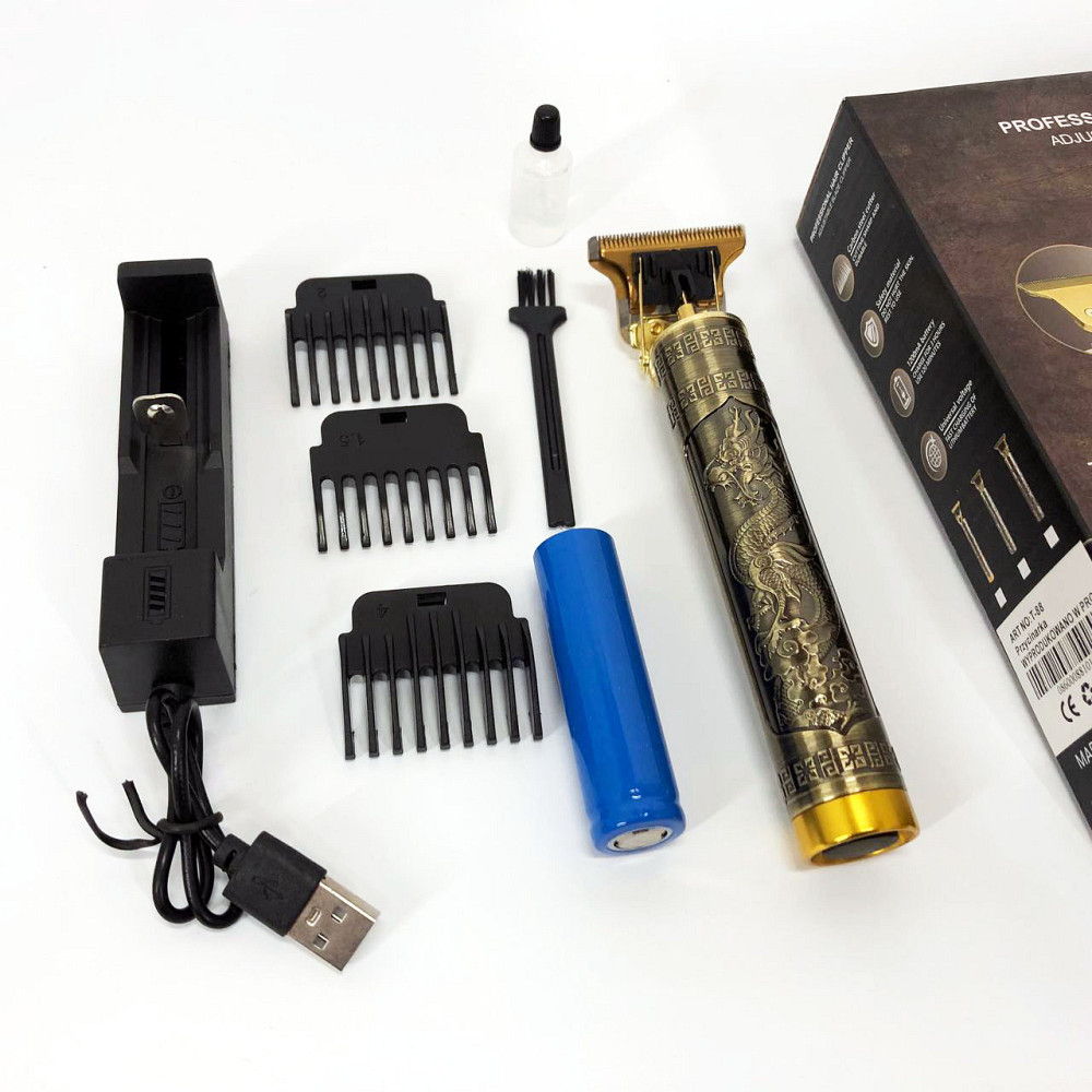 Профессиональная машинка для стрижки головы WS-T88, Универсальный триммер для мужчин WX-67 Львов - изображение 10