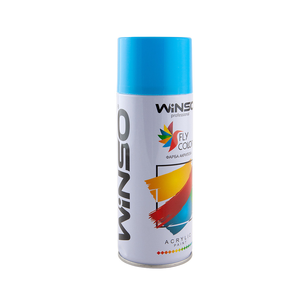 Краска акриловая Winso Spray Светло-голубой 450мл Львов - изображение 2