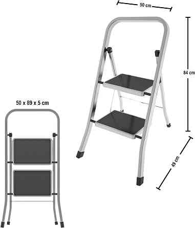 Лестница Colombo Factotum Alu 2 ступени (G110AT2W) Киев