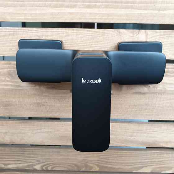 Змішувач для душу IMPRESE BILOVEC (15256) чорний Київ