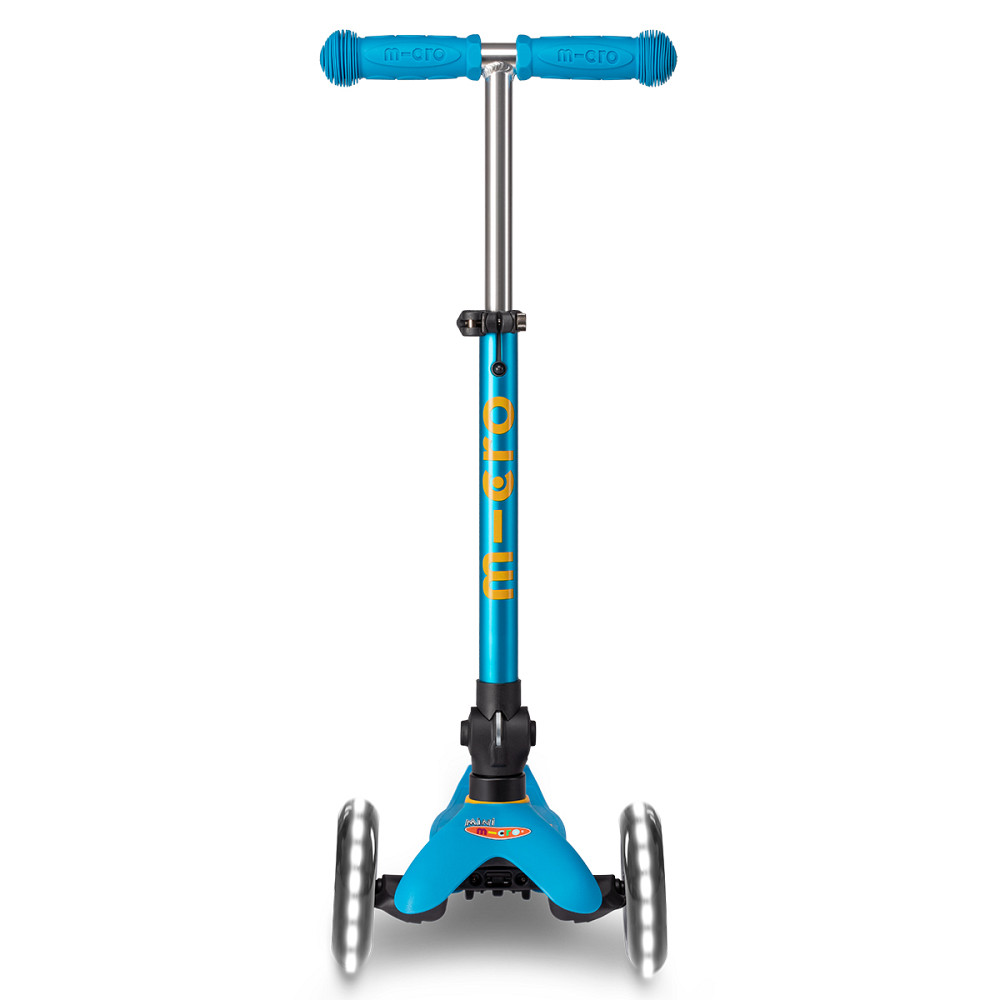 Самокат MICRO складний серії Mini Deluxe Foldable LED – Блакитний океан Дніпро - фото 15