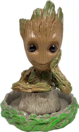 Горщик для квітів та канцелярії Грут Groot G1 + підставка пень Вінниця