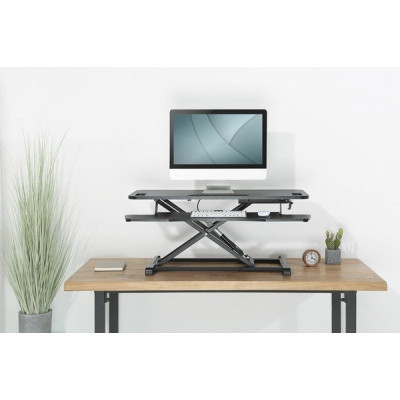 Столик для ноутбука Digitus Ergonomic Workspace Riser, 11-46cm, black (DA-90380-1) Вінниця - фото 8