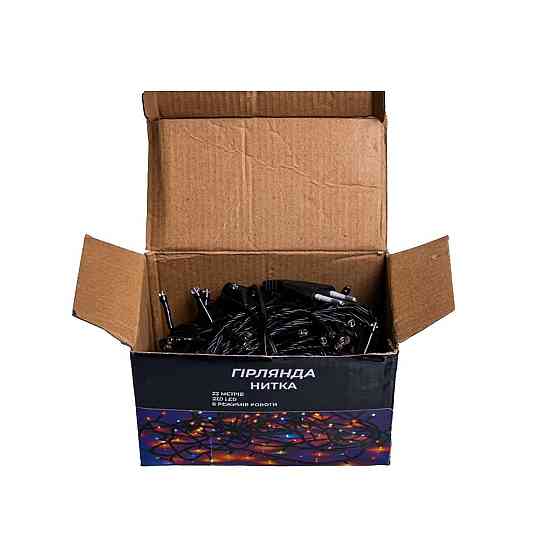 Гірлянда новорічна 22 м, 220 LED, жовтий світло Київ