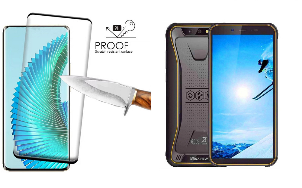 Захисне скло HyperGlass Pro для Blackview BV5500, BV5500 Plus, BV5500 Pro – максимальна чутливість та захист Київ - фото 1