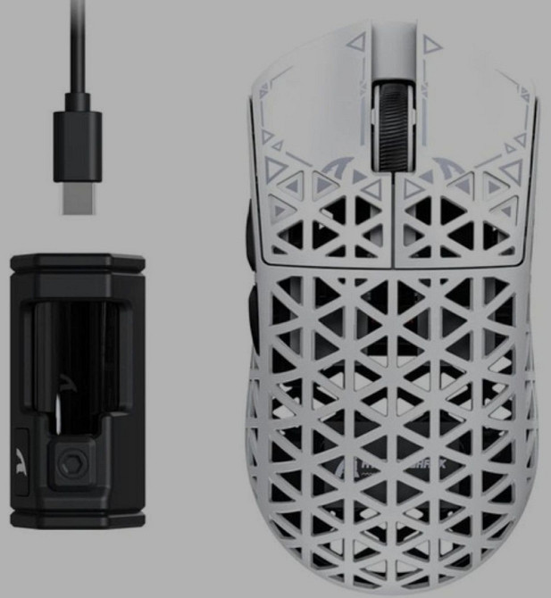 Топовая мышь Attack Shark R5 Ultra 42000dpi 8К карбон 39 грамм. Харьков - изображение 1