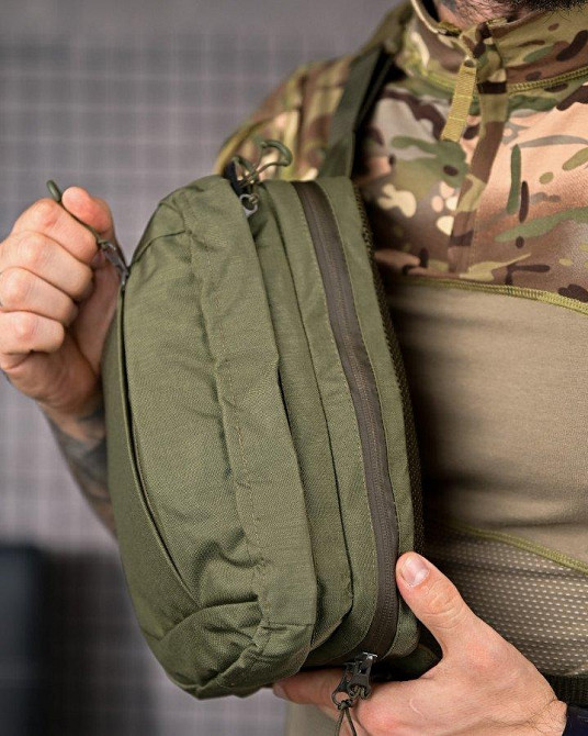 Тактична поясна сумка laberis олива РП7470 Одеса - фото 3