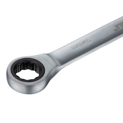 Ключ Sigma ріжково-накидний з тріскачкою 19мм CrV satine (6022191) Вінниця - фото 5