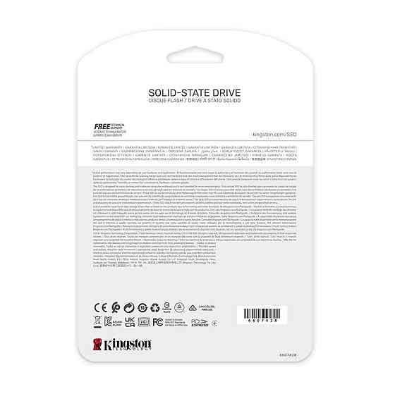 Накопичувач SSD M.2 Kingston KC3000 1024GB NVMe 2280 PCIe 4.0 x4 3D NAND TLC Київ