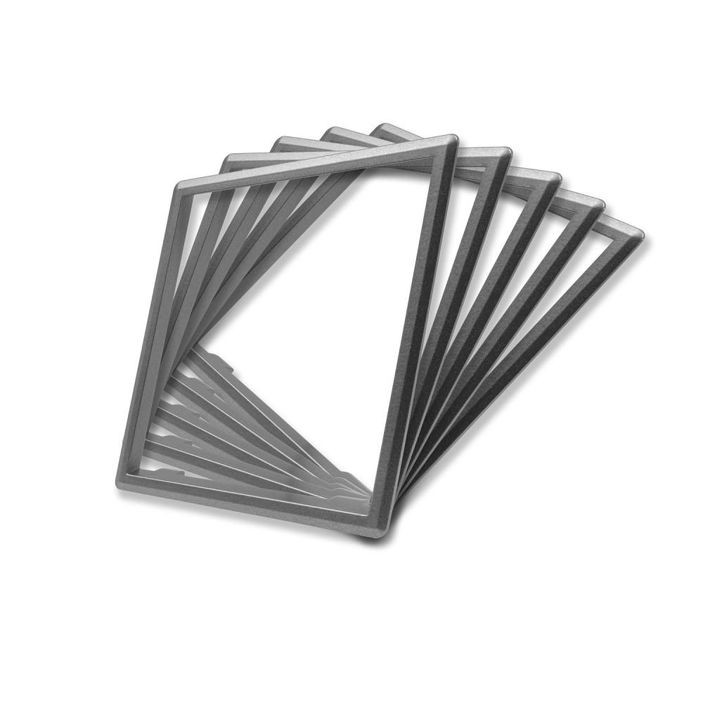 LIVOLO Декоративний ободок для розетки LIVOLO сірий 5 шт (DF10-15) Коломия - фото 1