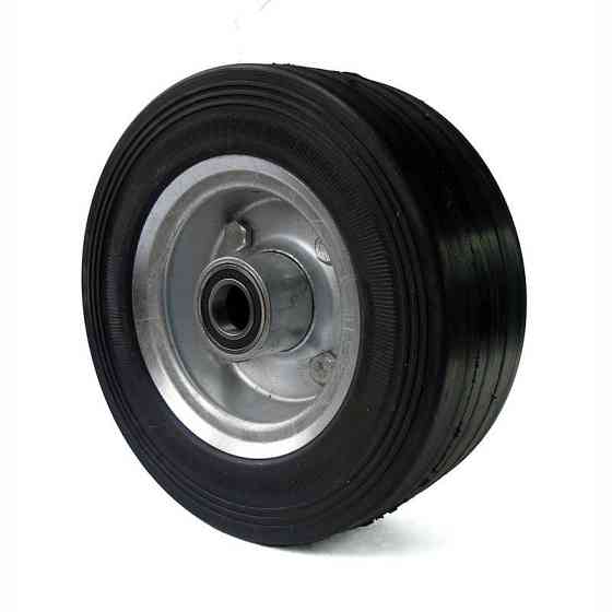 Колесо КНШ-200 для візка – поліуретанове колесо 200 мм, внутрішній діаметр 20 мм, навантаження до 250 кг Харків