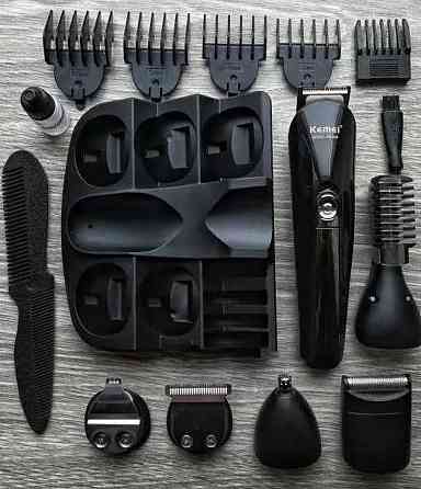 Машинка для стрижки волос триммер Kemei KM-600 11 в 1 Киев