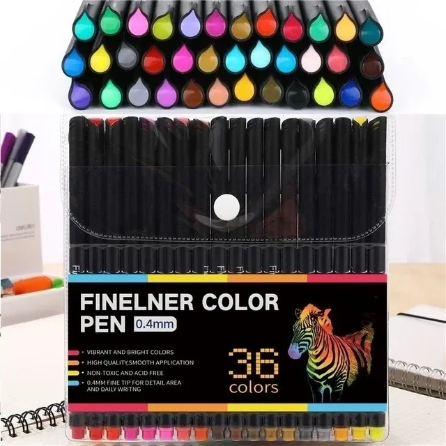 Набір лінерів "Josef Otten" ZXB-04031-36  0,4мм, 36кол.36шт, шт Київ - фото 1