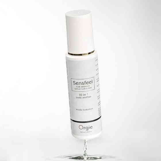 Лосьйон з феромонами для тіла та волосся Orgie – Sensfeel Seduction Elixir 10 in 1 for Woman (100 мл) Sex Aura Київ