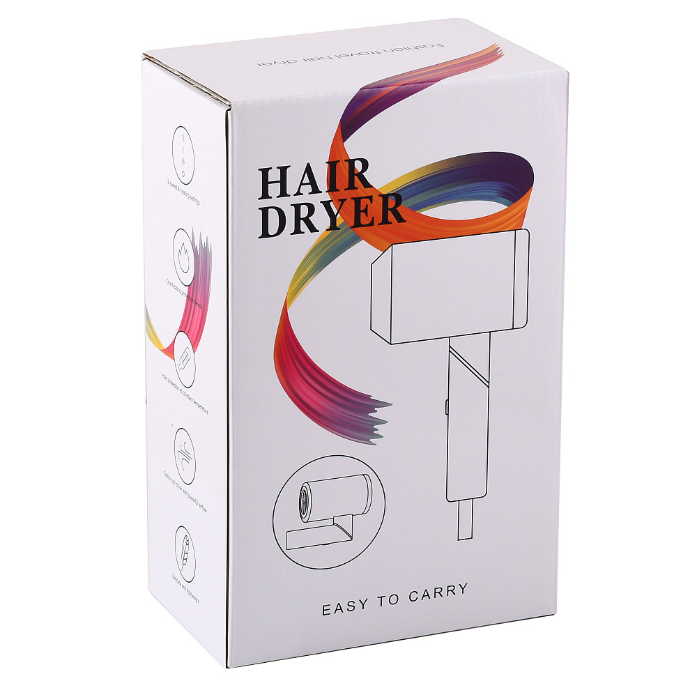 Фен HOTEC 12.403 для волосся  готельний , корпус Графіт ABS (220В , 1600-1800Вт) Тернопіль - фото 7