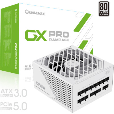 Блок живлення Gamemax 1250W (GX-1250 PRO WT (ATX3.0 PCIe5.0) Вінниця - фото 4