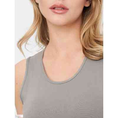 Майка Kappa Canotta Spalla Larga K2401 GrigioUnito сірий M (8054954012307) Вінниця