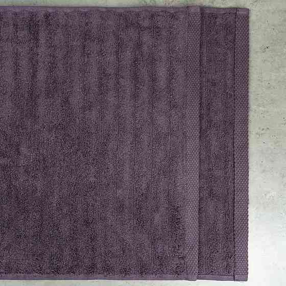 Набір махрових рушників Зеро Твіст 2шт GM Textile 50x90см, 70x140см 550г/м2 (Виноградний) Суми