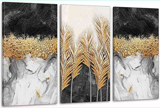 Модульная картина в гостиную / спальню   Абстракція     ART-168_3A 100х150 см Киев