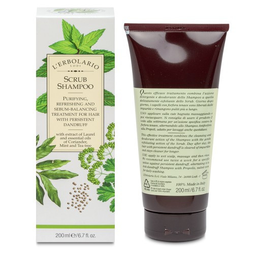 Шампунь-скраб для волосся проти лупи L'ERBOLARIO 200 мл Київ - фото 2