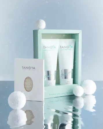 Подарочный бьюти бокс с полинуклеотидами и кашемиром, 3 продукта + коробка TanoYA 275 мл Днепр