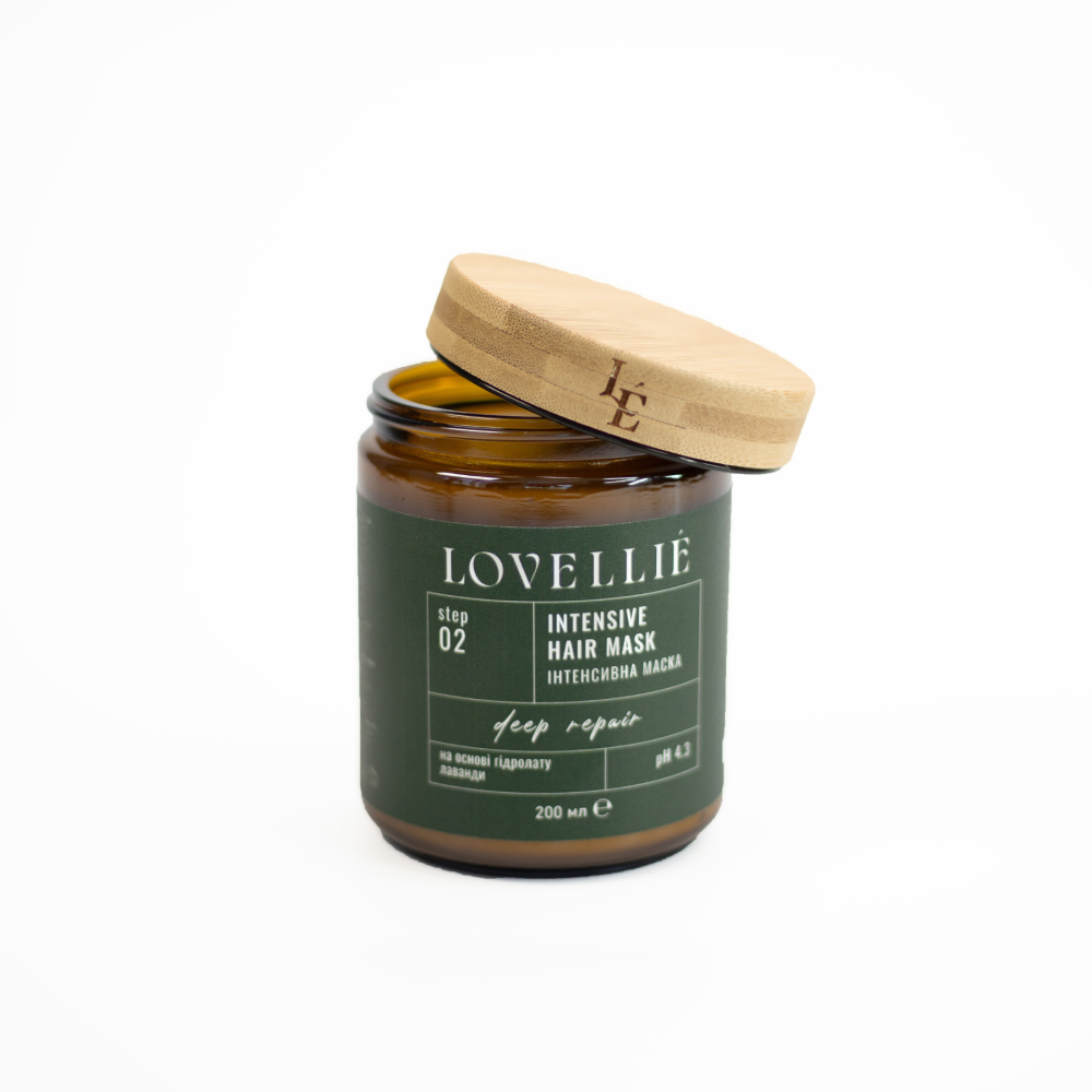 Интенсивная маска Глубокое восстановление Intensive Hair Mask Deep Repair LOVELLIE 200 мл Киев - изображение 8