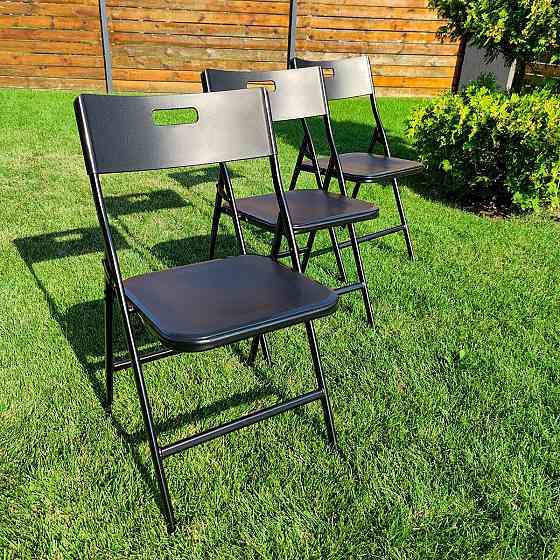 Складной стілець 46х42,5х86см Чорний SW-00001611 Київ