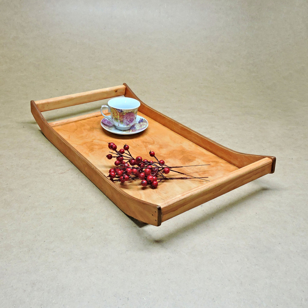 Піднос дерев'яний "Нівель" шафран Миколаїв - фото 2